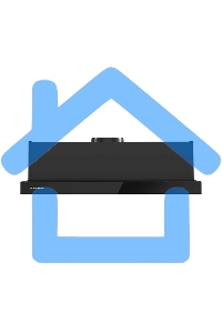 Вытяжка телескопическая HOMSair Flat 60 Glass черный, 60 см, 520 куб. м/ч, 45 дБ