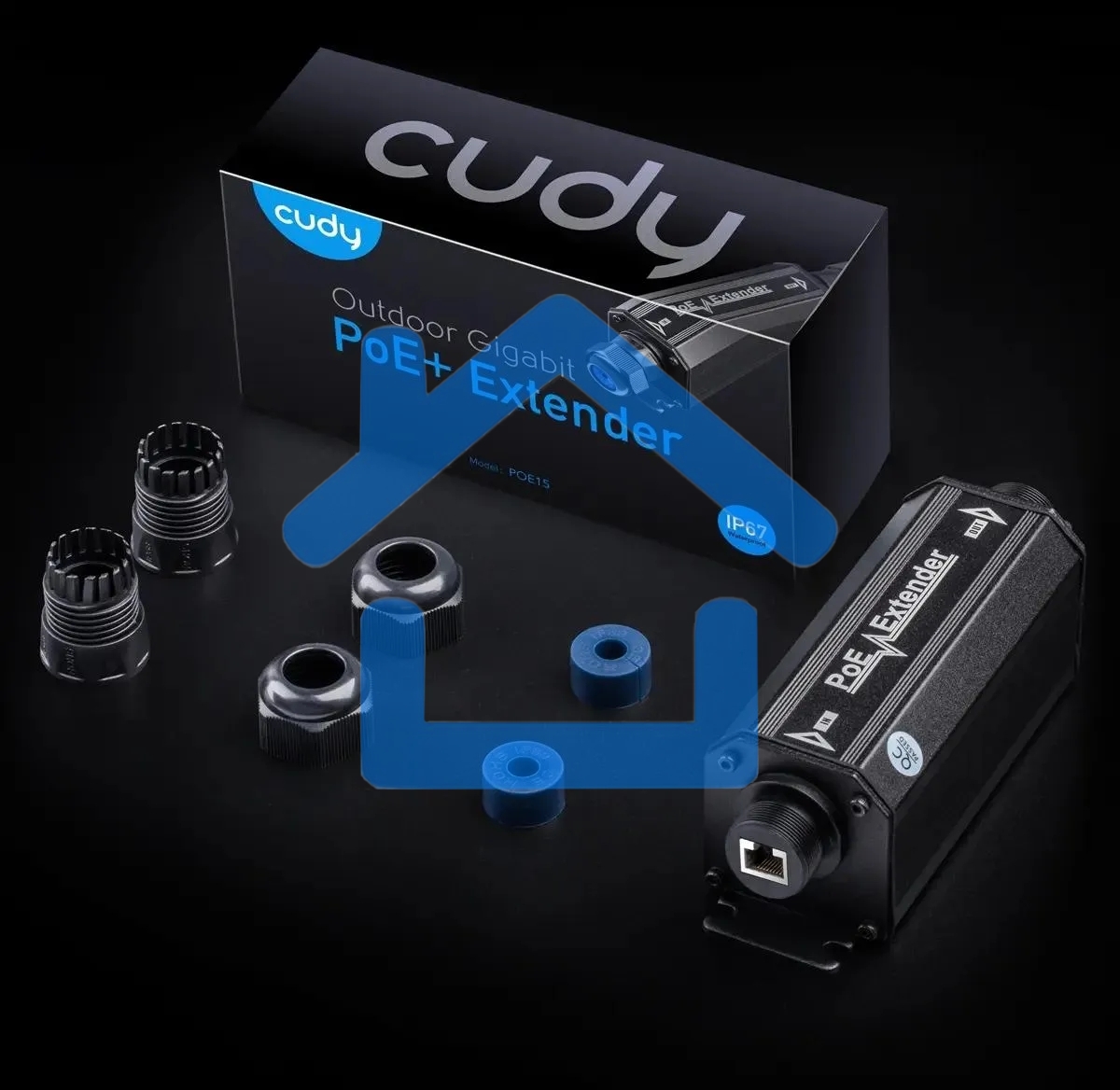 Удлинитель PoE Cudy POE15 10/100/1000BASE-T
