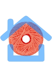 Шпагат полипропиленовый Сибртех 93983 1200 текс, 1,7 мм, L 400 м, Россия, красный