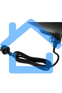 Обогреватель инфракрасный подвесной Rexant 60-0061, черный, 1500 Вт, 25 м2, термостат, 3 режима обогрева