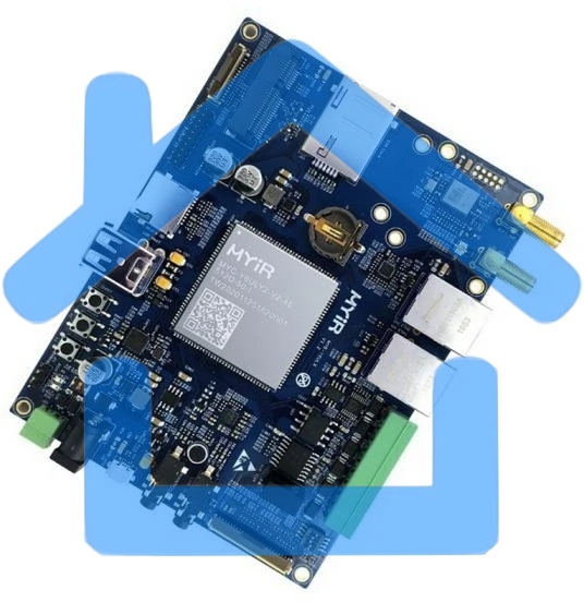 Плата разработки Myir MYD-Y6ULY2-V2-256N256D-50-C i.MX 6UL 256MB DDR3SDRAM, 256MB Nand Flashor 4GB eMMC Flash