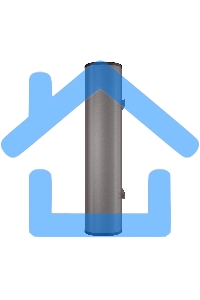 Водонагреватель Thermex Fora 100 2кВт 100л электрический настенный/серый