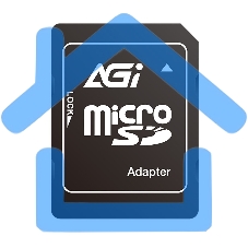 Флеш карта AGI AGI256GGSTF138, microSD, 256Gb