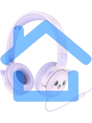 Наушники детские HOCO (6942007638609) W61 Purple