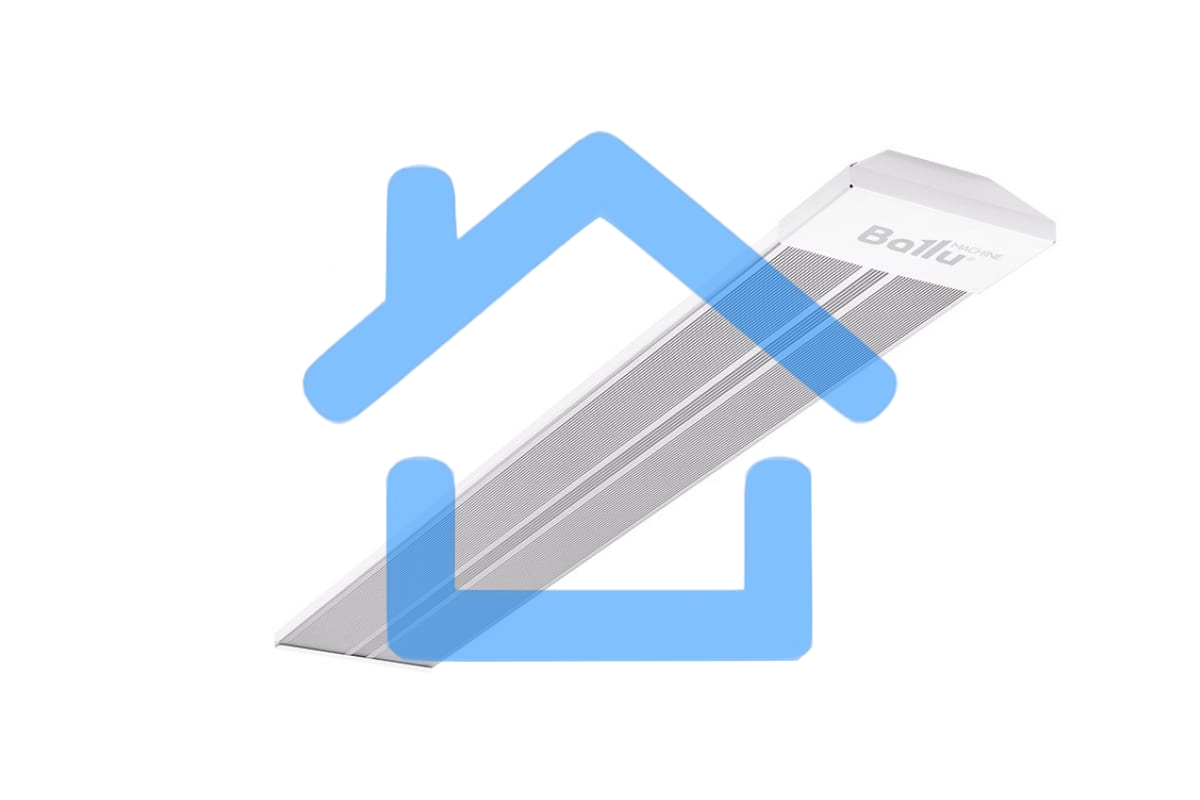 Обогреватель инфракрасный Ballu BIH-AP4-1.0-W белый, панельный, 1000 Вт, 20 м2