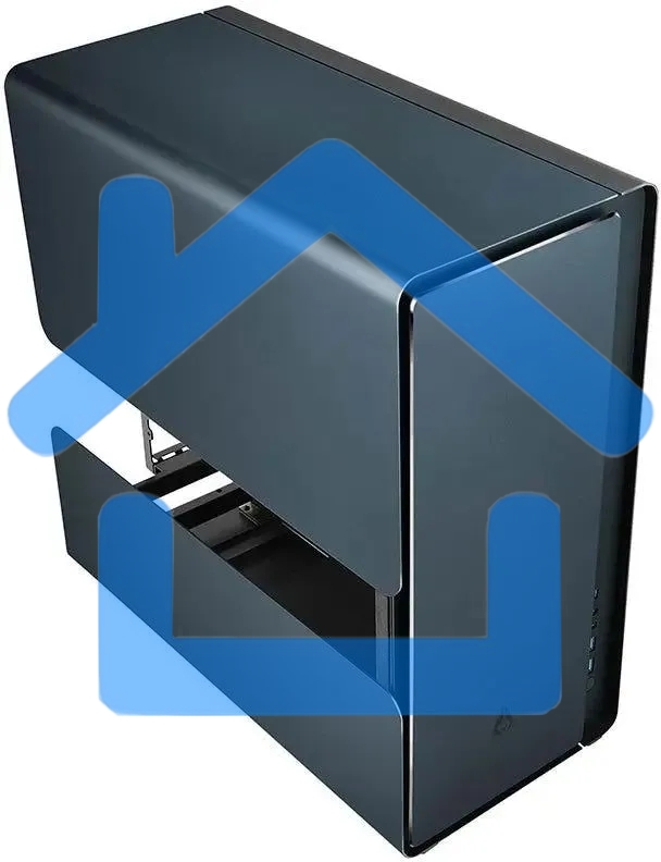 Компьютерный корпус Azza Cast черный без БП ATX 3x120мм 2x140мм 2xUSB 3.0 audio bott PSU