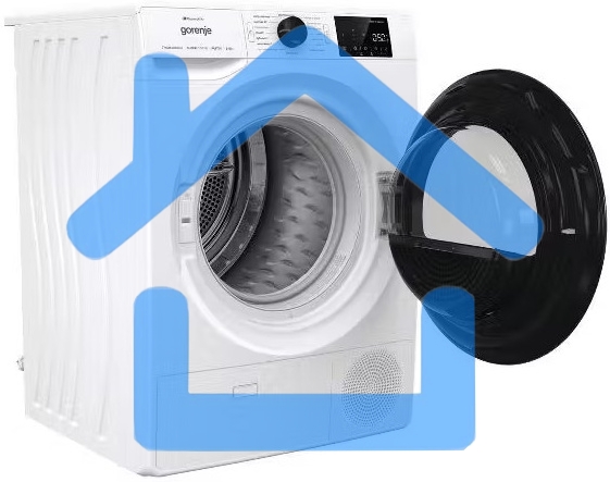 Сушильная машина Gorenje DGPNE82GNLW белый, 8 кг, сушка - конденсационная, программ - 16, 60 x 85 x 62.5 см