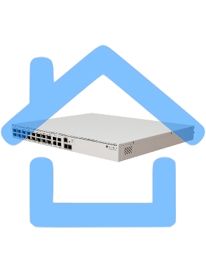 Коммутатор MikroTik CRS520-4XS-16XQ-RM Cloud Router Switch with Quad-Core AL52400 2 GHz CPU, 4 Gb RAM, 98CX8410 switch chip, 2 x 10G Eth ports, 4 x 25G SFP28 ports, 16 x 100G QSFP28 ports, RouterOS L5, 1U rackmount enclosure, dual hot-swap PSU, 4 x hot-sw
