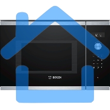 Микроволновая печь встраиваемая Bosch BEL554MS0 нержавеющая сталь/черный, 25 л, 900 Вт, переключатели - поворотный механизм/сенсор