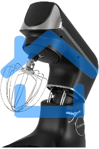 Кухонная машина Hyundai HYM-S8591 планетар.вращ. 1500Вт черный/серебристый