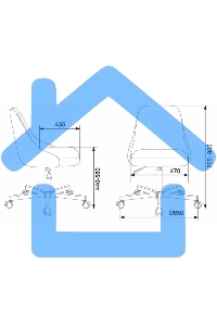 Кресло компьютерное Бюрократ CH-340M сердитое море 38-415, крестовина металл