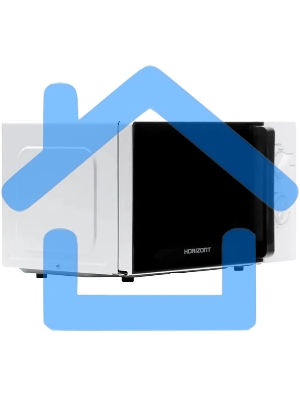 Микроволновая печь Horizont 20L SOLO белая HSM201W 700W