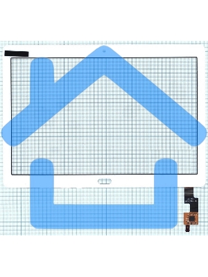 Сенсорное стекло (тачскрин) для Huawei MediaPad M3 Lite 10, белое