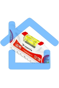 Уровень алюминиевый Matrix литой, фрезерованный, 3 глазка, две ударные площадки, 600 мм