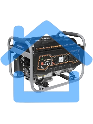 Электрогенератор бензиновый Carver PPG-3900A, 3.2 кВт, 67 дБ, 42 кг