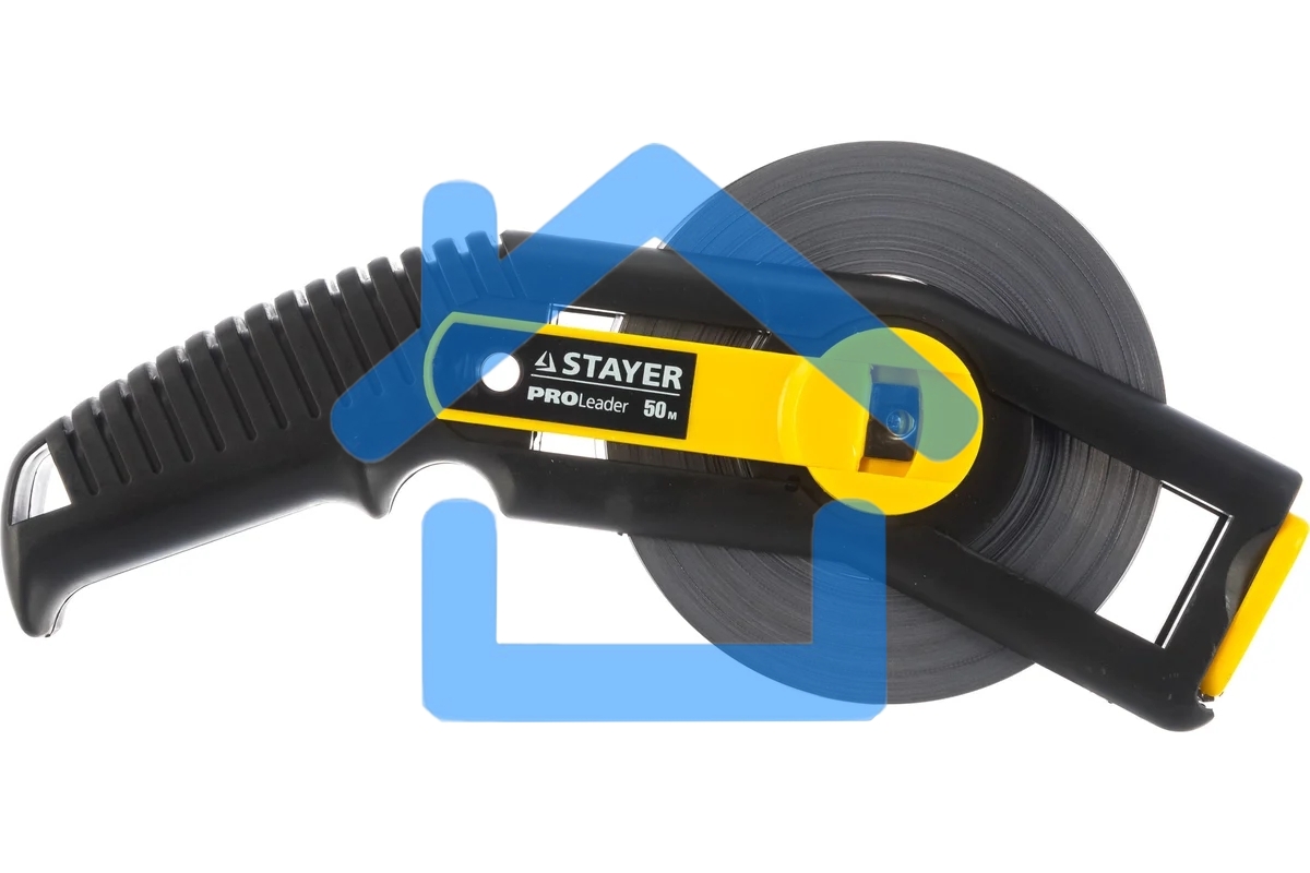Лента мерная STAYER 2-34183-050геодезийная leader 50м