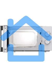Микроволновая печь Gorenje MO17E1WH белый, 17 л, 700 Вт, переключатели - поворотный механизм