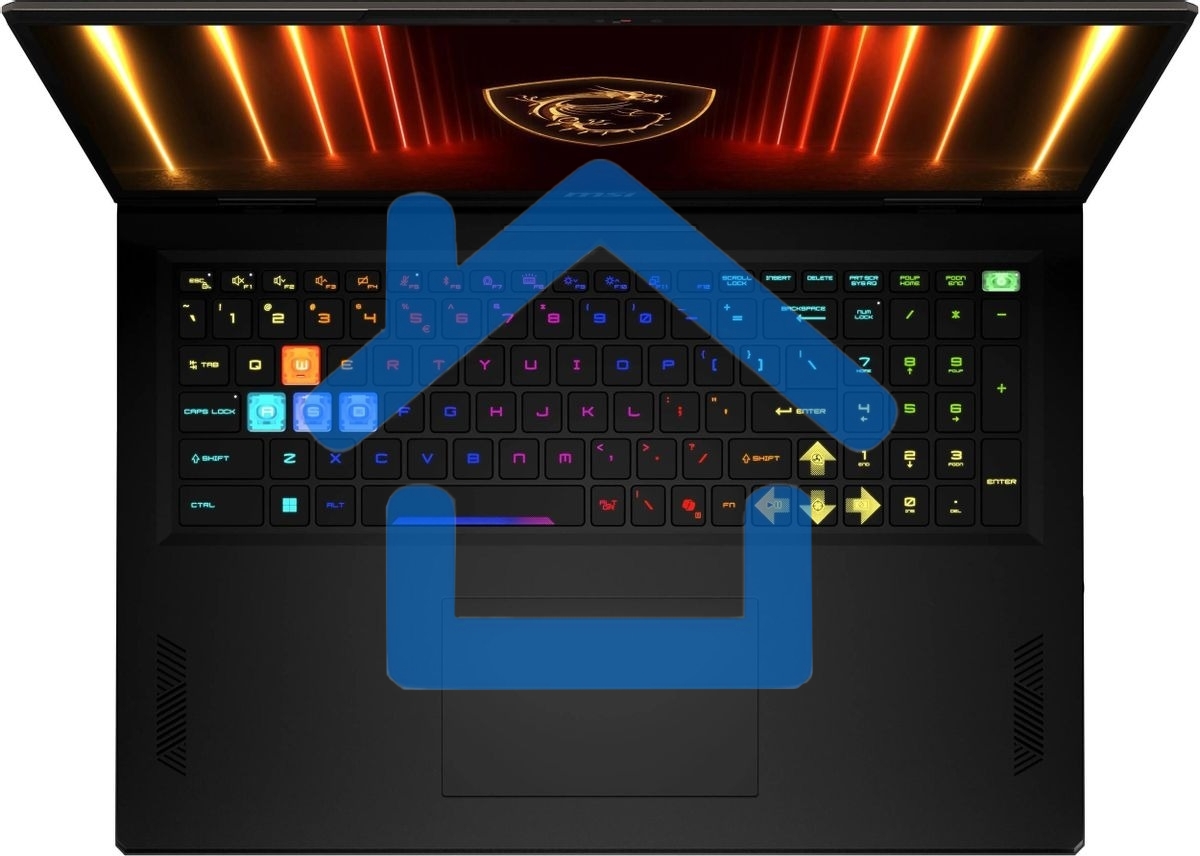 Ноутбук MSI Vector A18 HX A9WIG-218RU серый космос Ryzen 9 9955HX 32Gb SSD2Tb NVIDIA GeForce RTX5080 16Gb 18