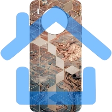 Чехол (клип-кейс) Gresso Meridian, для Honor 50 Lite, золотистый/синий gr17aaae8878