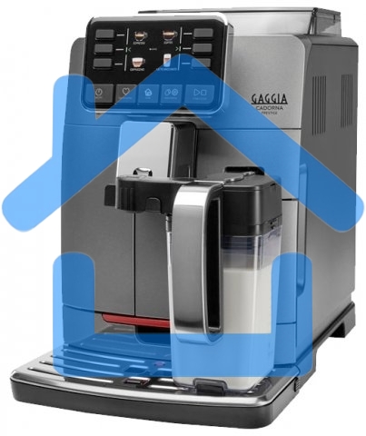 Кофемашина автоматическая Gaggia CADORNA PRES OTC AN 9604/01 серый, исп. кофе - молотый/зерновой, 1.5 л, 1850 Вт. 15 Бар.