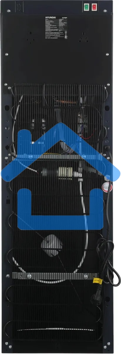 Кулер Hyundai AquaSense UV H-WD7825C напольный компрессорный графитовый