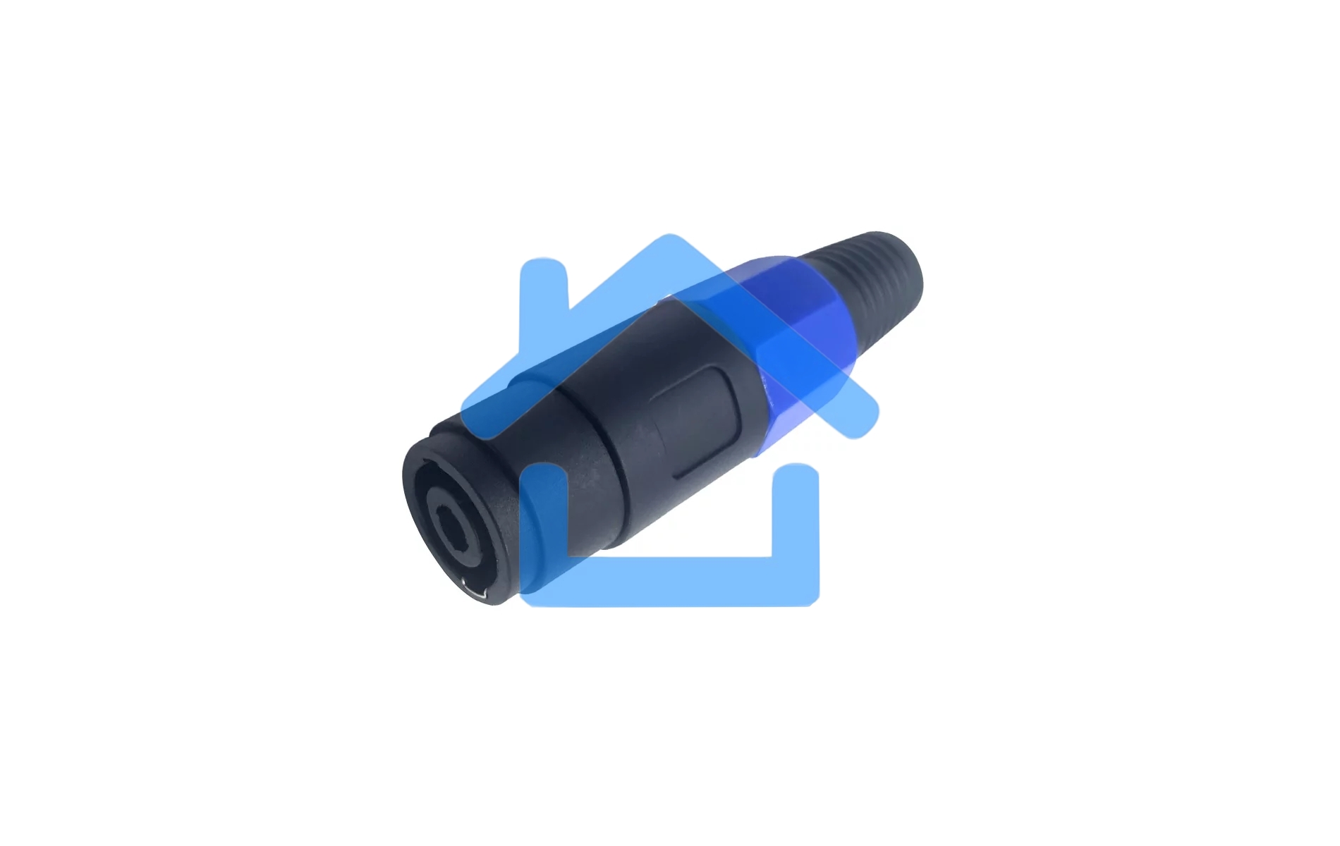 Комплект кабельных разъемов Wize WSKONF-4P-5 SpeakON 4 pin, (розетка), 5 шт. в комплекте