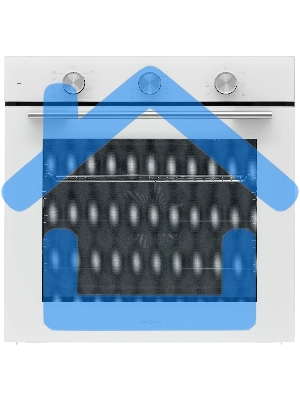 Духовой шкаф Электрический Krona BIRNE 60 WH белый