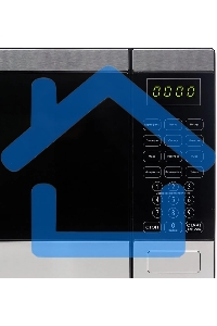 Микроволновая печь Horizont 25L SOLO черная/серебро HSD254BX 850W