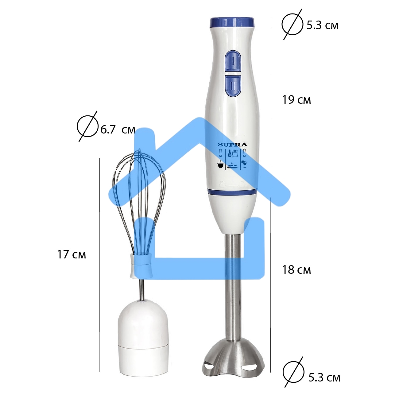 Блендер погружной SUPRA HBS-698
