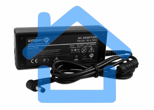 Блок питания (сетевой адаптер) Amperin AI-LN65C для ноутбуков Lenovo 20V 3.25A, Type-C