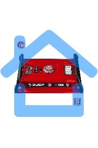 Электрогенератор бензиновый ЗУБР СБ-3300, 3.3 кВт, 72 дБ, 44 кг