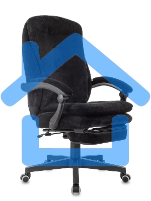 Кресло руководителя Бюрократ T-9950MSG-F/BLACK-PU черный