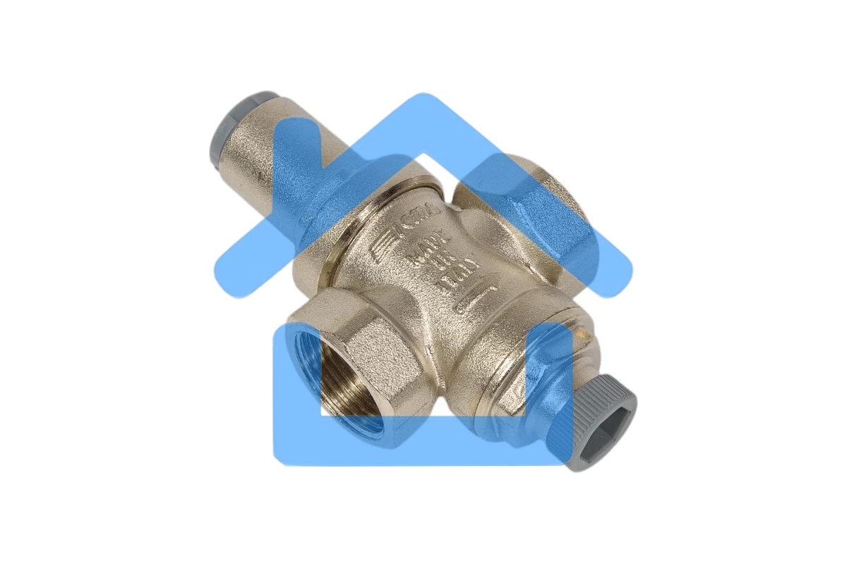 Регулятор давления поршневой с выходом под манометр 3/4'