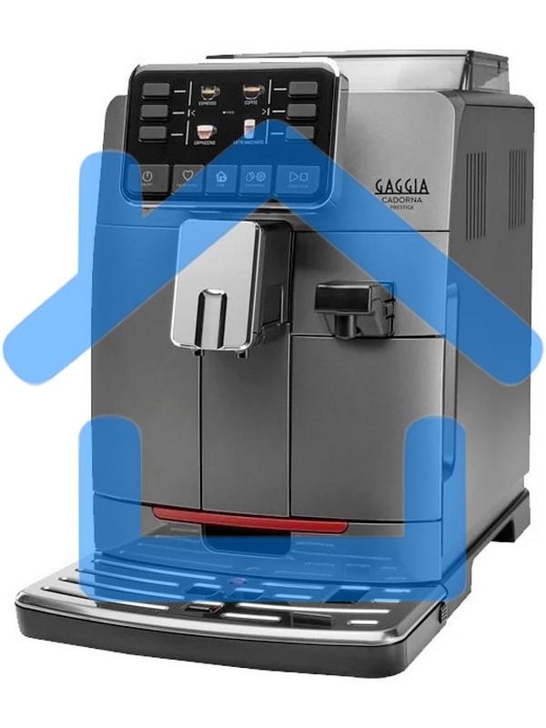 Кофемашина автоматическая Gaggia CADORNA PRES OTC AN 9604/01 серый, исп. кофе - молотый/зерновой, 1.5 л, 1850 Вт. 15 Бар.