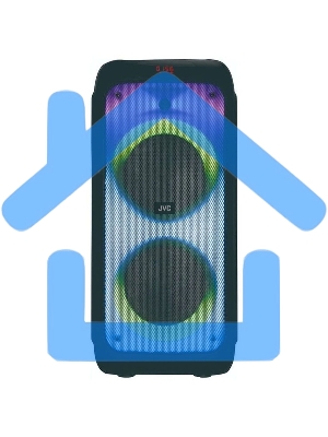 Портативная акустика JVC XS-N5213PB