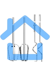 Миксер Delta LUX DE-7700 белый с бордовым : 400 Вт,4 насадки,5 скоростн.режимов,