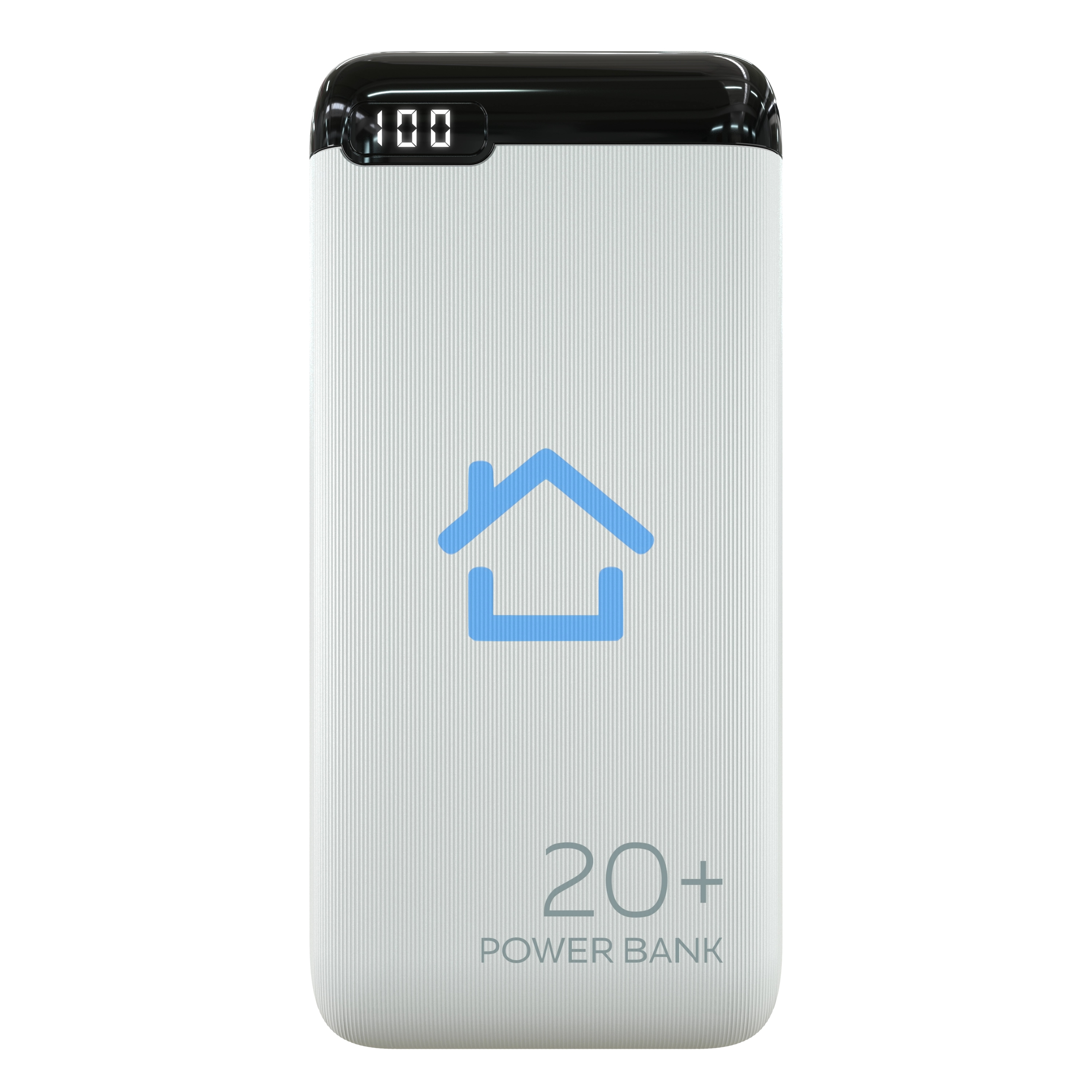 Портативный аккумулятор More choice (4620202550514) PB19-20 2USB 2.1A - 20000mAh белый