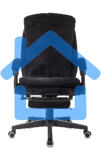 Кресло руководителя Бюрократ T-9950MSG-F/BLACK-PU черный