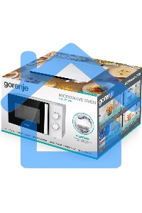 Микроволновая печь Gorenje MO17E1WH белый, 17 л, 700 Вт, переключатели - поворотный механизм