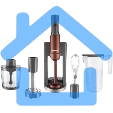 Блендер погружной Redmond BH-404 бронзовый/серый, 1500 Вт