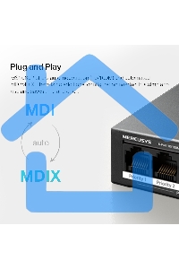 Настольный коммутатор Mercusys MS106LP с 6 портами 10/100 Мбит/с (4 порта PoE+)