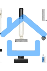 Вертикальный моющий пылесос Dreame Trouver K30 белый, аккум. 2600mAh, 18000Па, сухая/влажная уб., 500мл., работа от АКБ max 30 мин