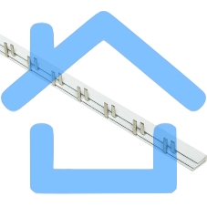 Шина соединительная PIN 2ф 63А мед. изол. 54мод (дл.1м) EKF pin-02-63