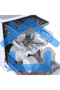 Посудомоечная машина Бирюса DWF-614/6 W, белый, 59.8 см, 14 компл., 49 дБ, класс A++