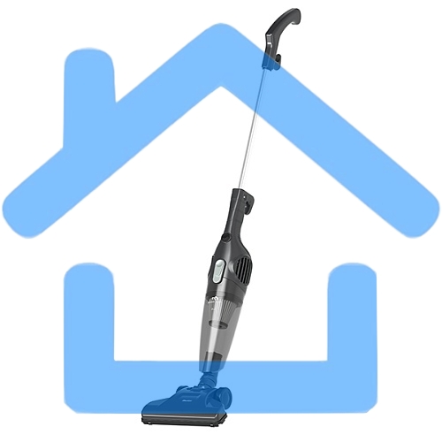 Пылесос вертикальный Blackton Bt VC1605B серый, 80/400 Вт, уборка сухая, пылесборник контейнер, 0.5 л