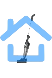 Пылесос вертикальный Blackton Bt VC1605B серый, 80/400 Вт, уборка сухая, пылесборник контейнер, 0.5 л