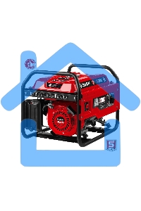 Электрогенератор бензиновый ЗУБР СБ-3300, 3.3 кВт, 72 дБ, 44 кг