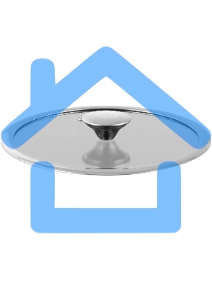 Крышка Rondell Modern RDA-1739, 26см, руч.серый