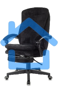 Кресло руководителя Бюрократ T-9950MSG-F/BLACK-PU черный