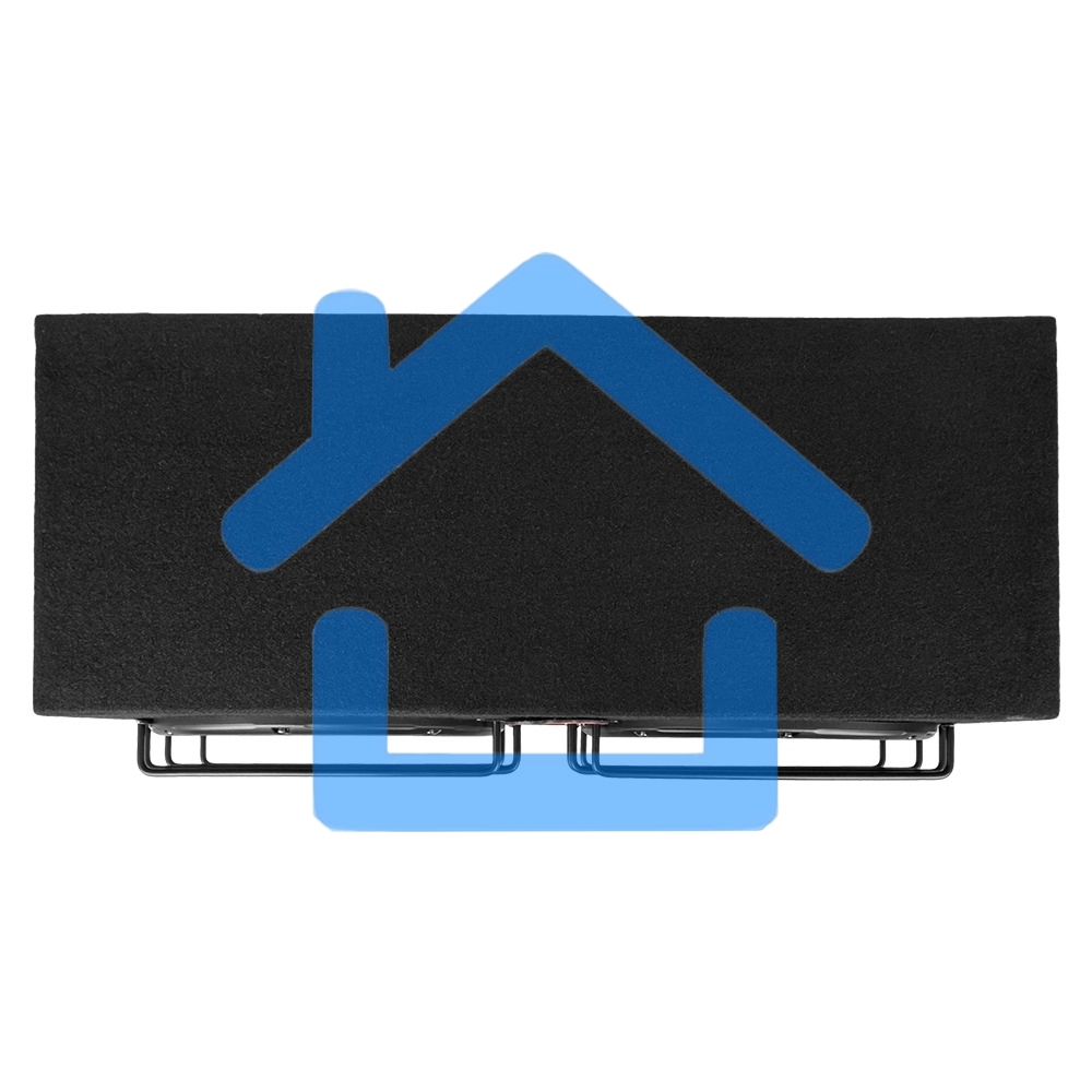 Сабвуфер автомобильный ACV CRAFT F122A активный двойной/корпусной/3000Вт/30см*2/SPL-110дБ/черный